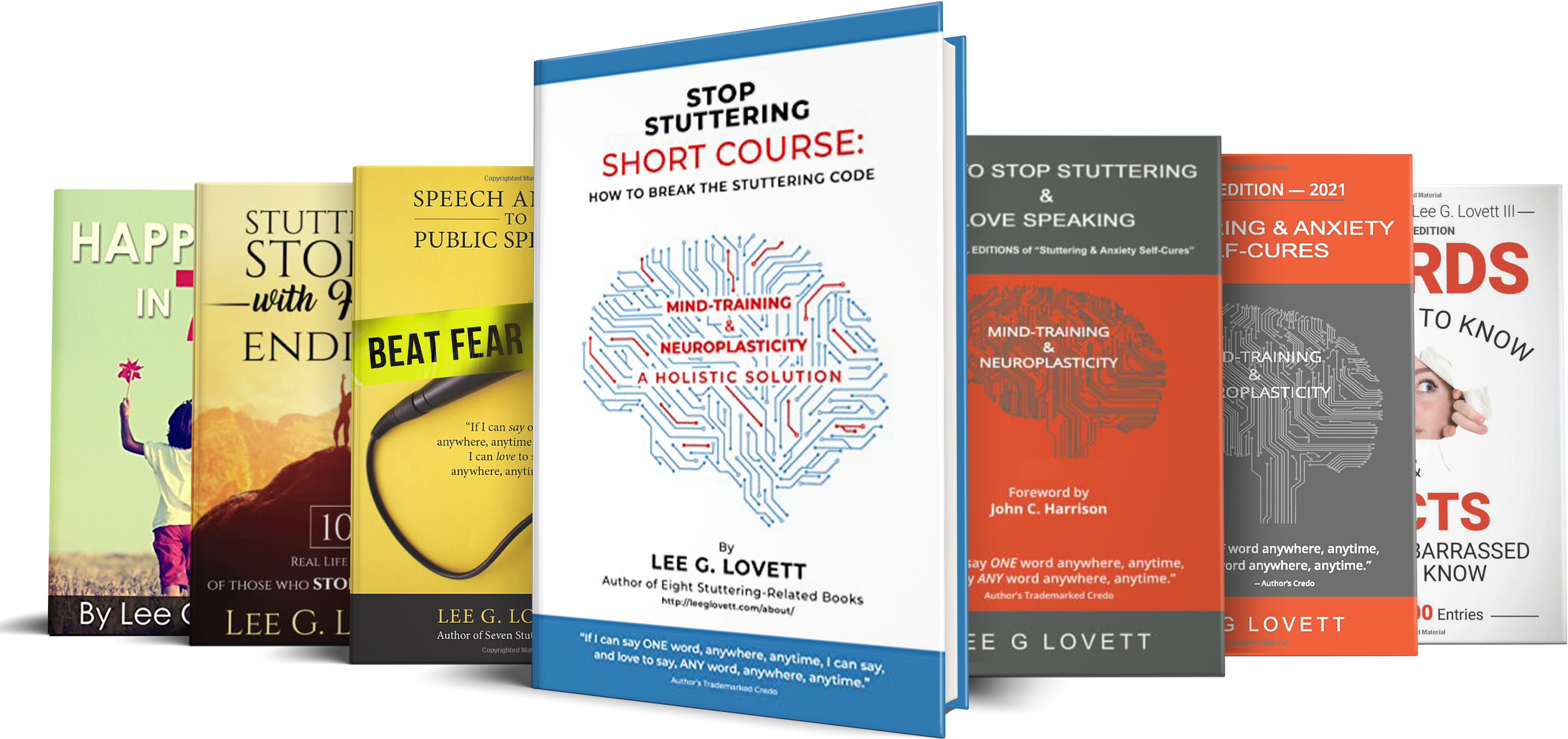 Stuttering and Speech Books to help you stop stuttering and love speaking
